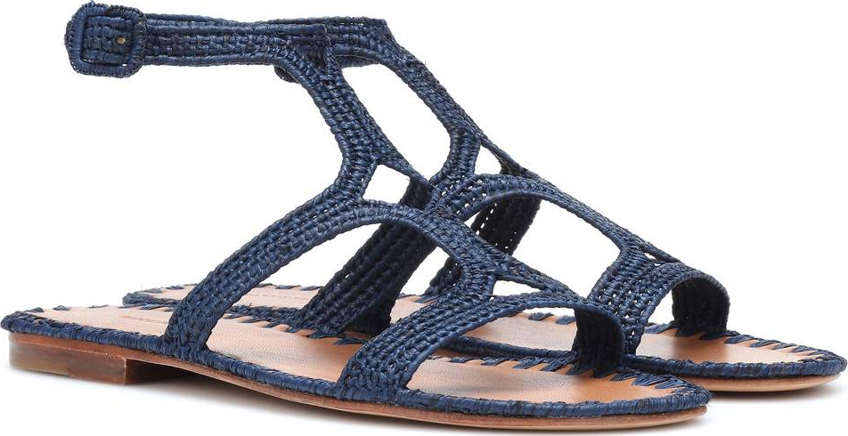Carrie Forbes Raffia sandals
