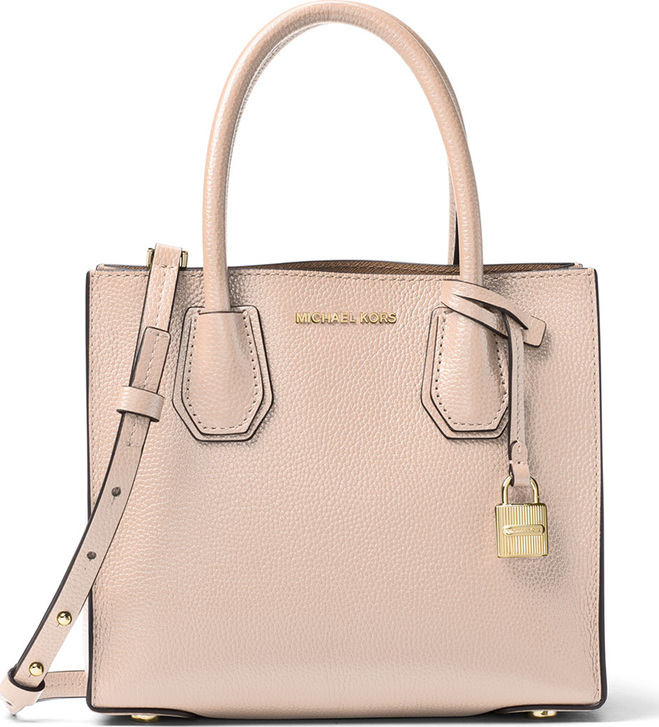 MICHAEL MICHAEL KORS Mercer Medium Double-Sided Leather Tote Bag