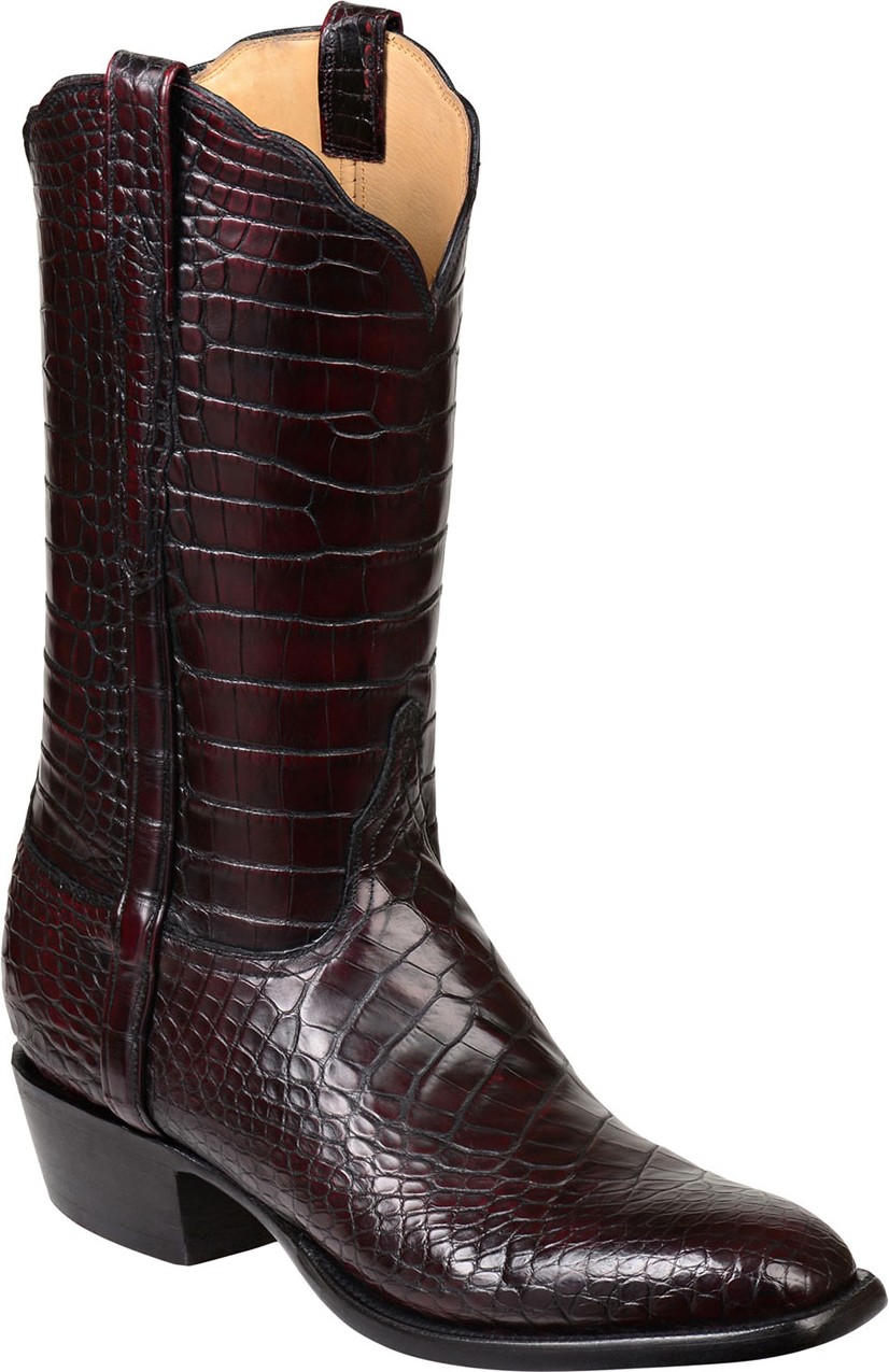 Lucchese Men's Baron Gator Western Boots