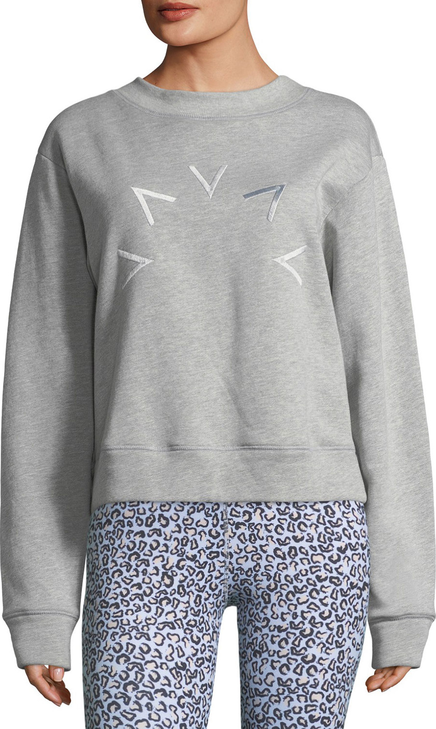 Varley Knoll Crewneck Logo Sweatshirt