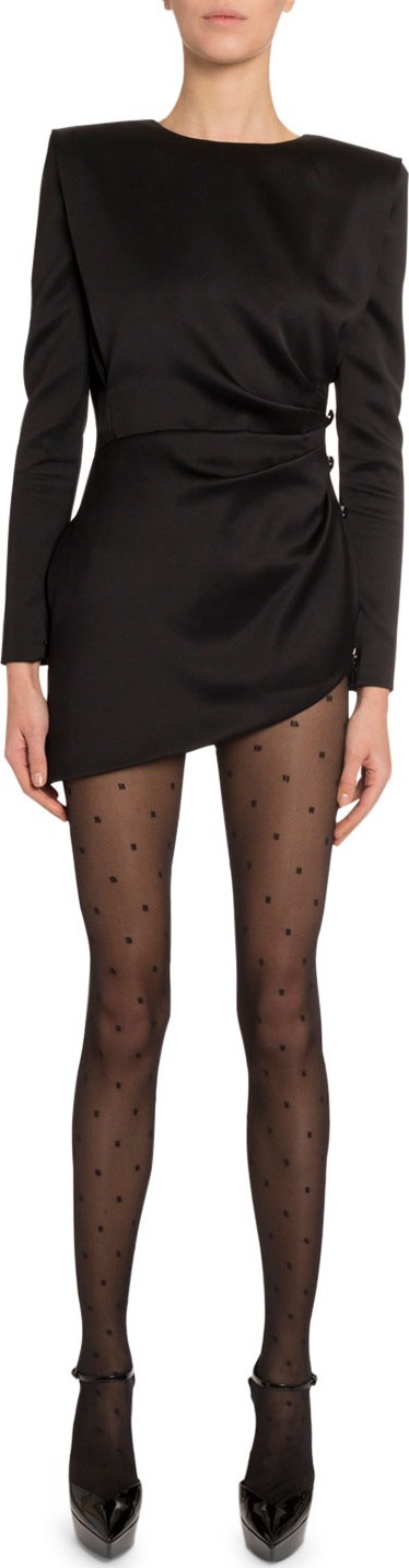 Saint Laurent Swiss Dot Tights
