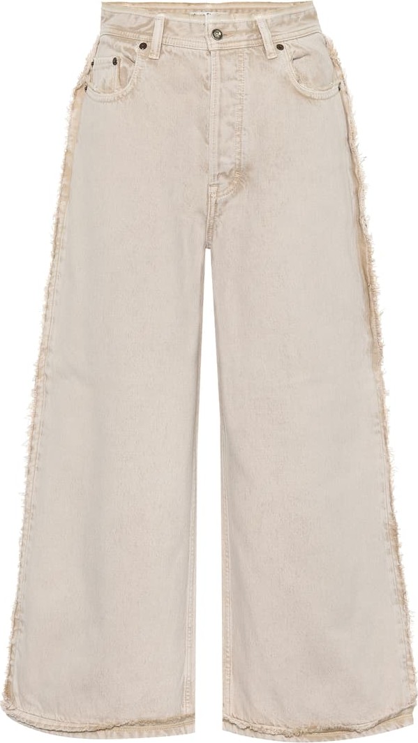 Acne Studios Phelina high-rise wide-leg jeans