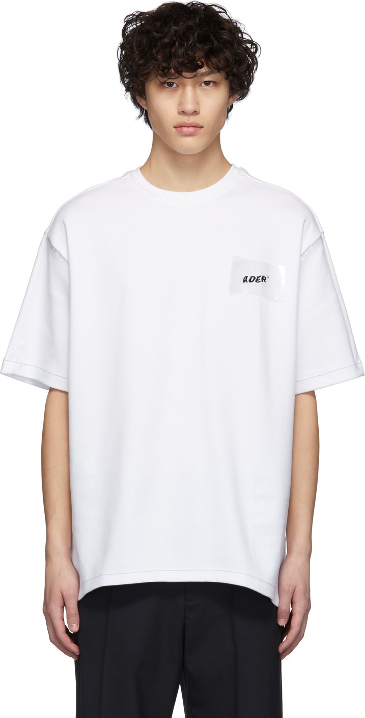ADER error White Vinyl T-Shirt