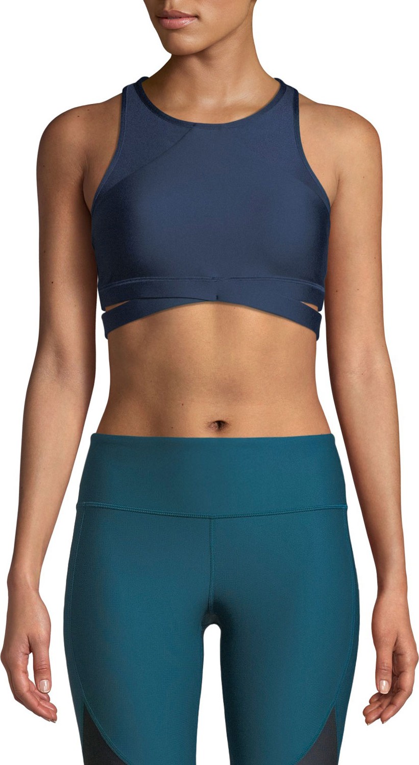 Under Armour Wrap Sportlette Bra, Blue