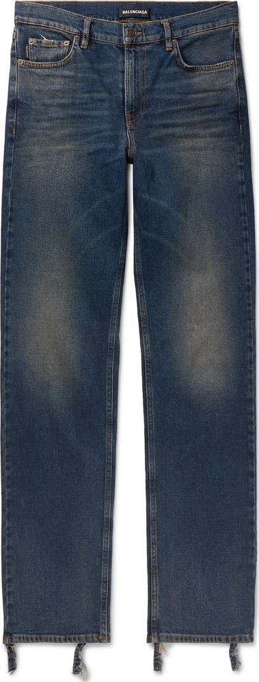 Balenciaga Skinny-Fit Distressed Denim Jeans
