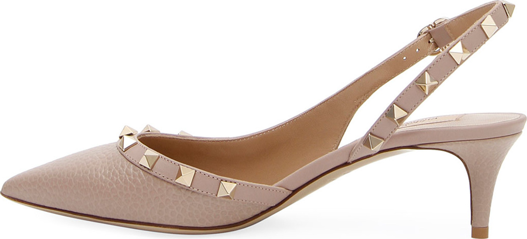 Valentino Rockstud Slingback Pump