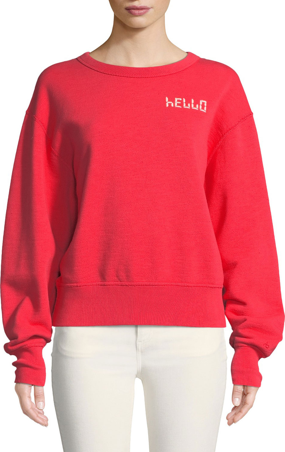 Rag & Bone Hello Terry Pullover Sweatshirt