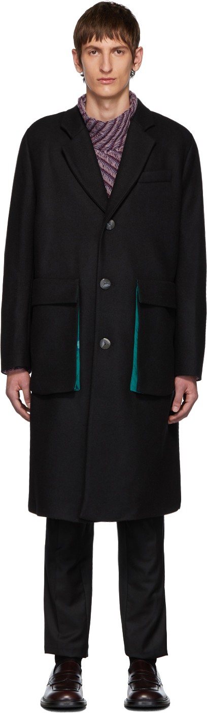 Namacheko Black Bargey Coat