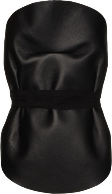 MM6 Maison Margiela - Backless tie waist top