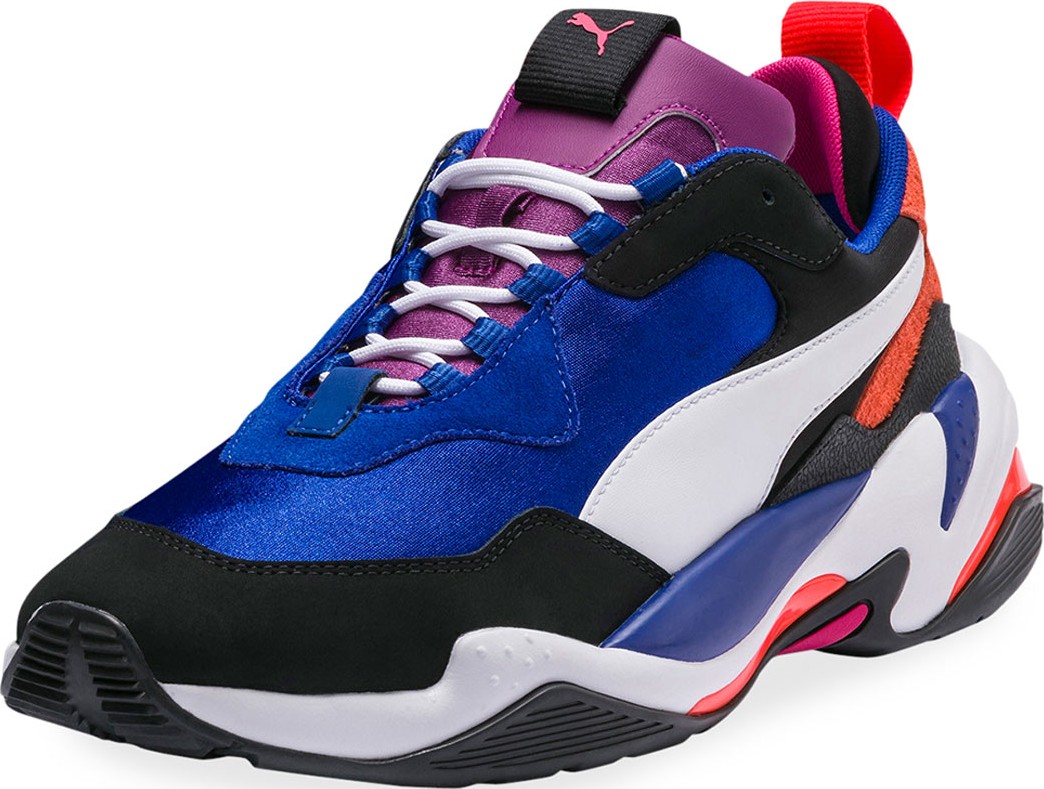 PUMA Men's Thunder 4 Life Leather Trainer Sneakers