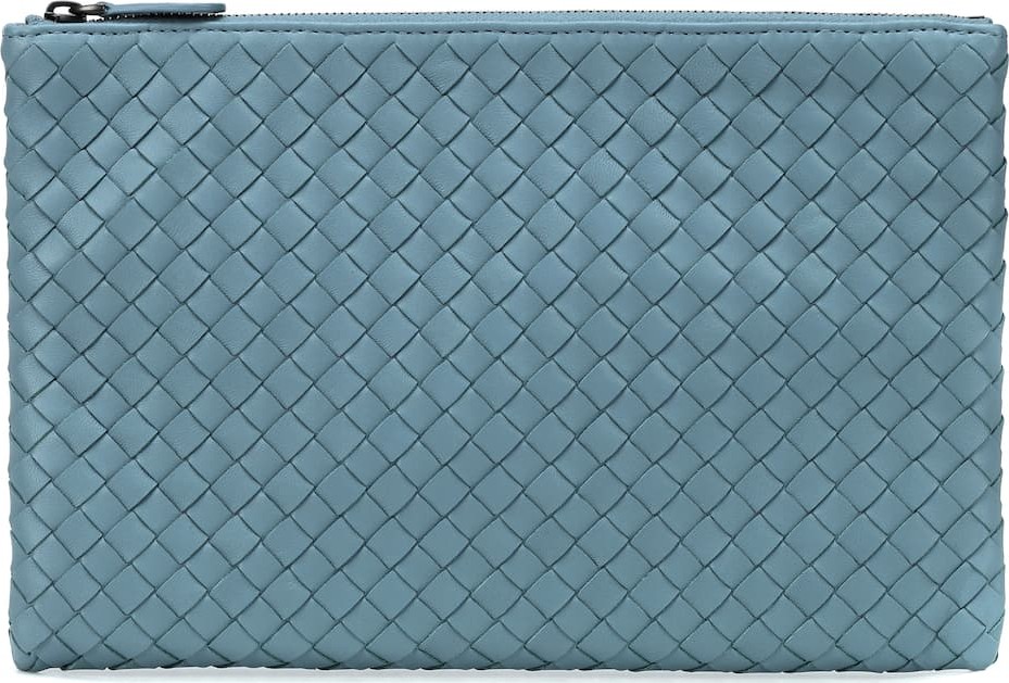 Bottega Veneta Small intrecciato leather wallet