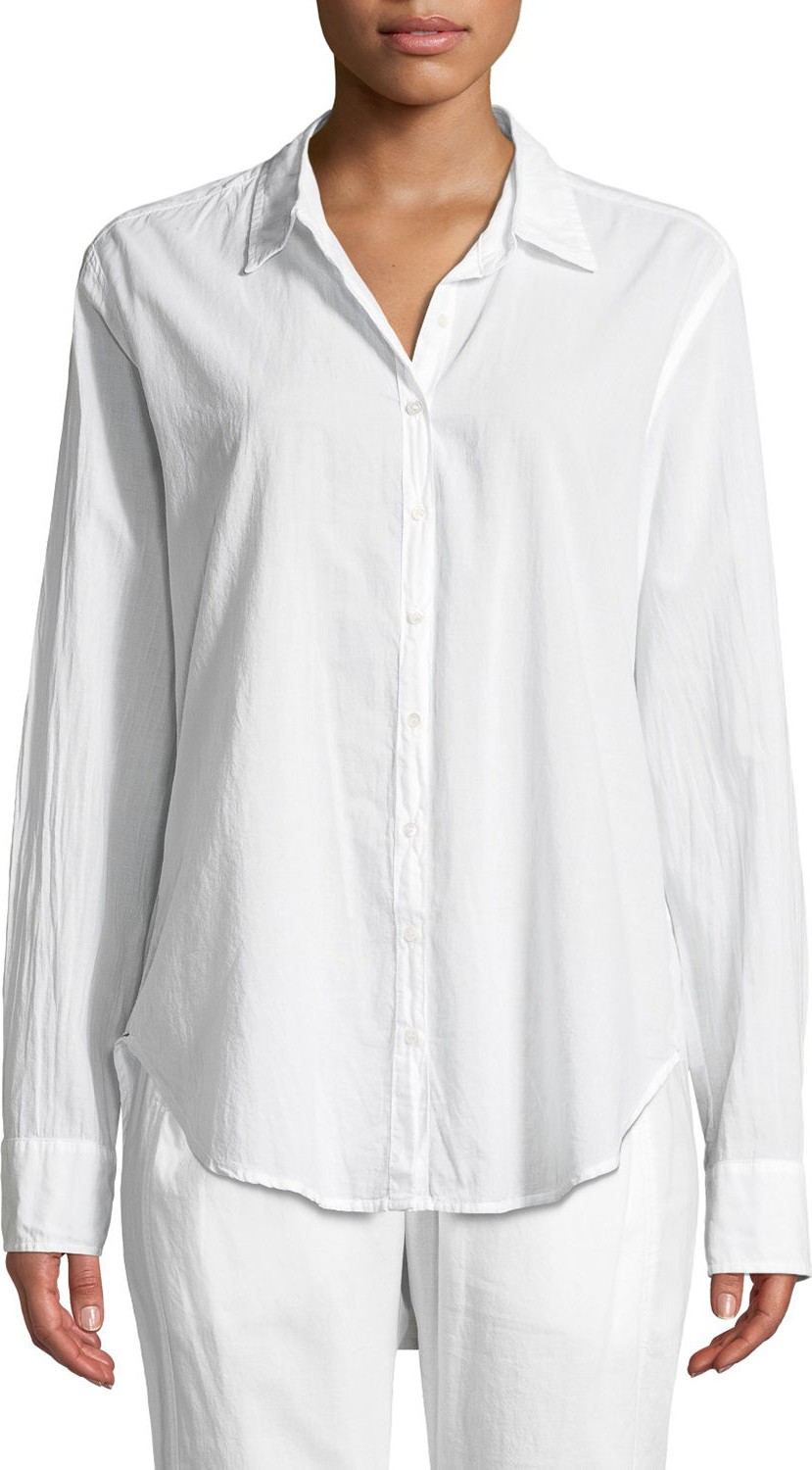 Xirena Beau Long-Sleeve Lounge Shirt