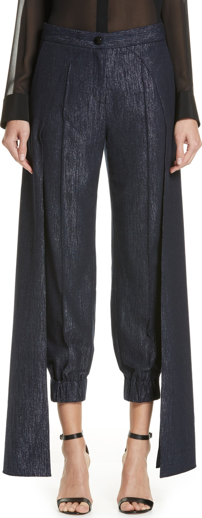 Hellessy Jagger Shimmer Jogger Pants