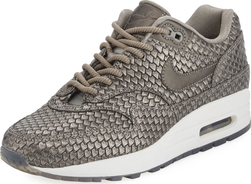 Nike Air Max 1 Premium Leather Sneakers