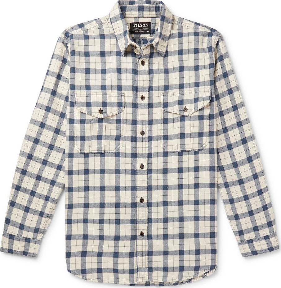 Filson Alaskan Guide Checked Cotton-Flannel Shirt
