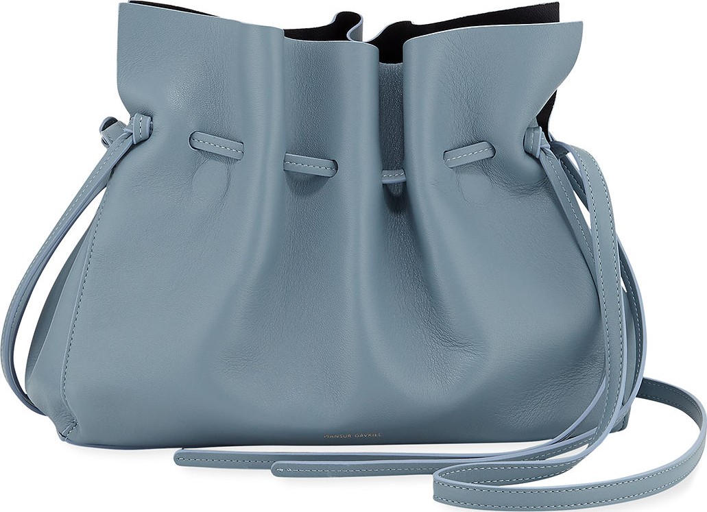 Mansur Gavriel Protea Leather Bucket Bag
