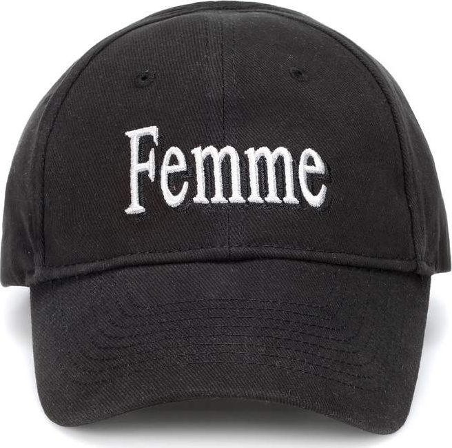 Balenciaga Femme cotton baseball cap