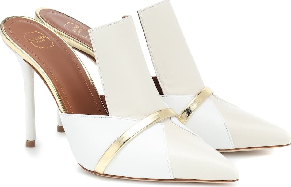 Malone Souliers Danielle 100 leather mules Malone Souliers Danielle 100 leather mules