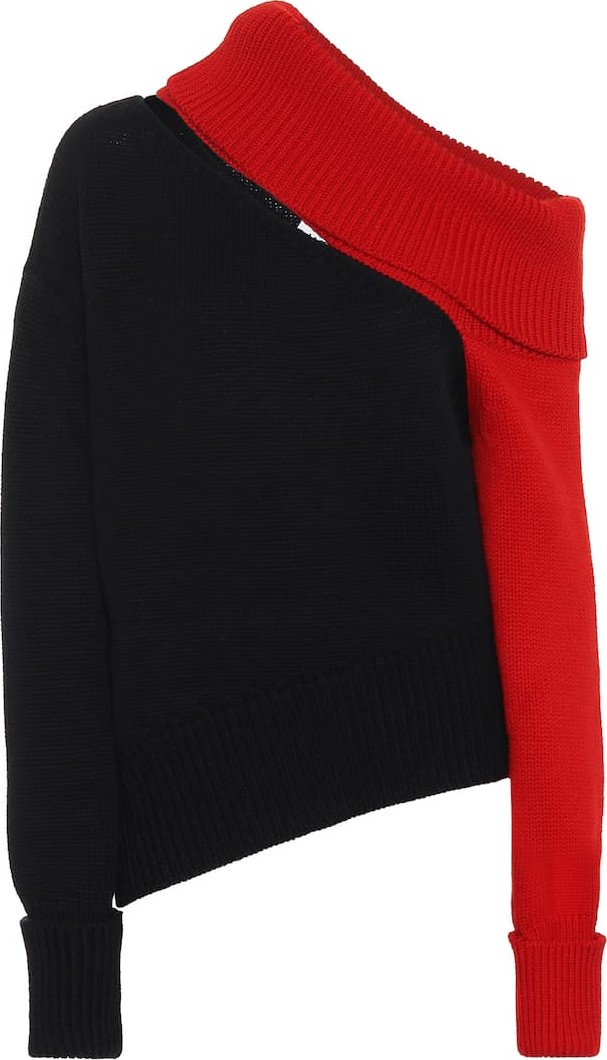 Monse Cut-out wool sweater