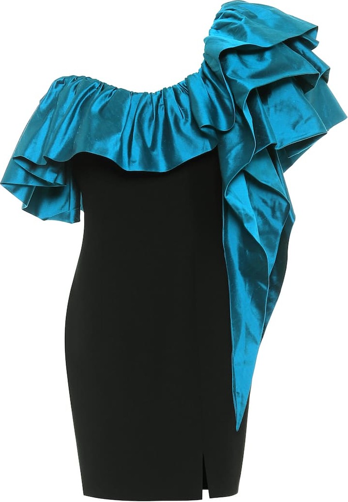 Rasario Ruffle-trimmed minidress