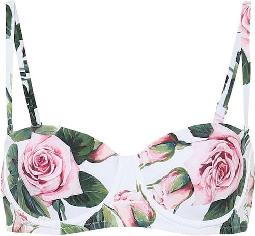 Dolce & Gabbana Floral bikini top