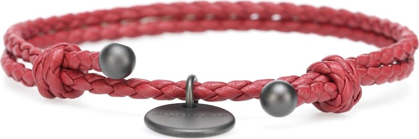 Bottega Veneta Intrecciato leather bracelet