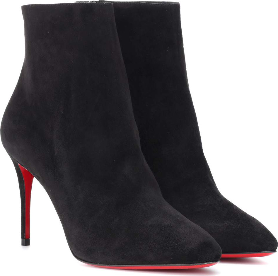 Christian Louboutin Eloise 85 suede boots