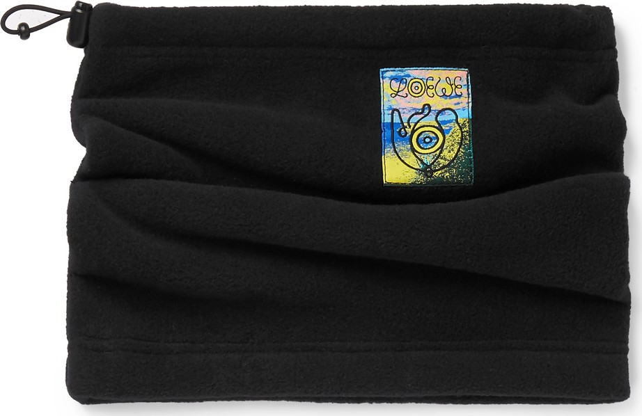 LOEWE Eye/LOEWE/Nature Logo-Appliquéd Fleece Snood
