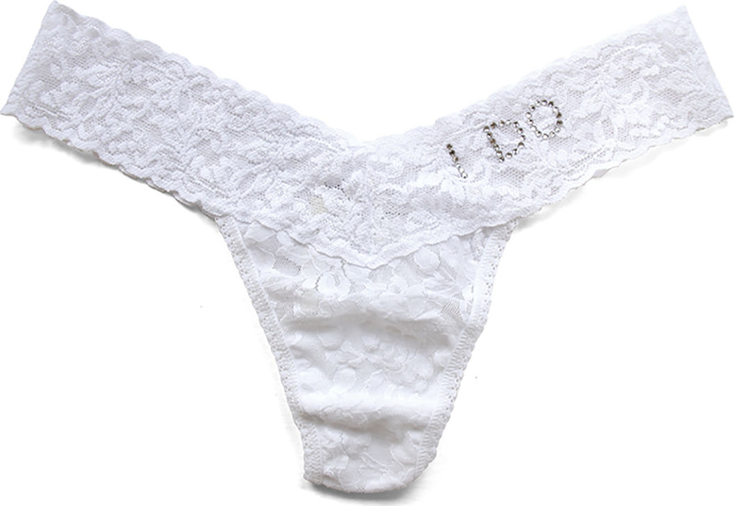 Hanky Panky I Do Low-Rise Signature Lace Bridal Thong