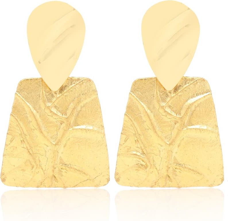 Peet Dullaert Oase 14kt gold plated earrings