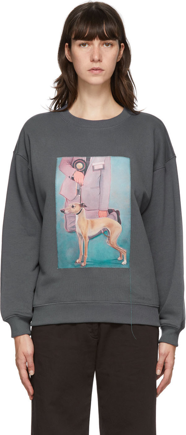 Acne Studios - Grey Dog Patch Sweatshirt