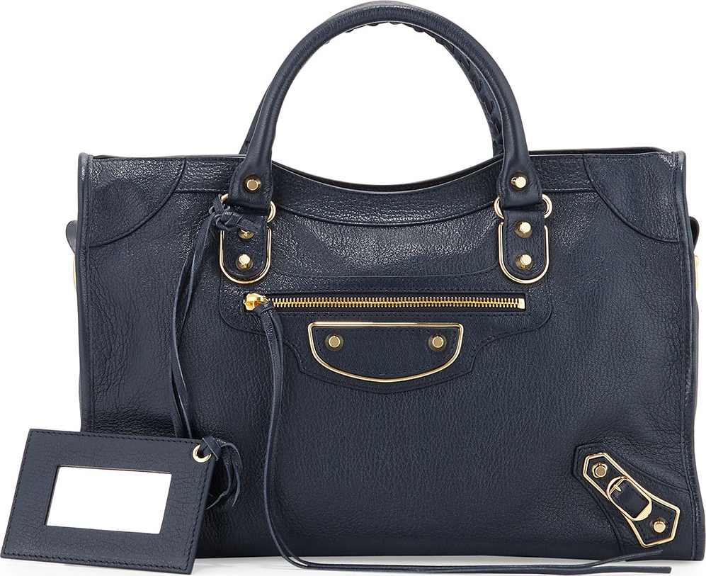 Balenciaga Metallic Edge City Bag