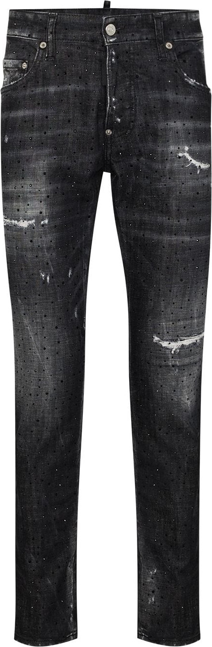 DSQUARED2 - Diamond-wash skater-fit jeans DSQUARED2 - Diamond-wash skater-fit jeans