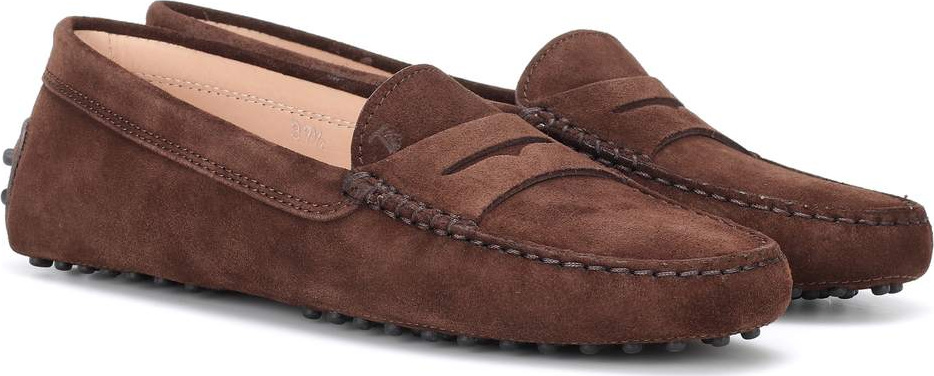 Tod's Gommino suede loafers