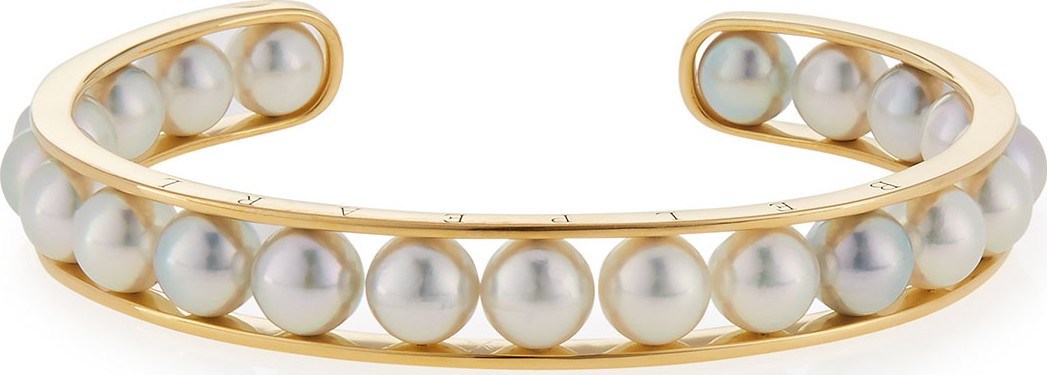 Belpearl Kobe Akoya Pearl Bangle Bracelet