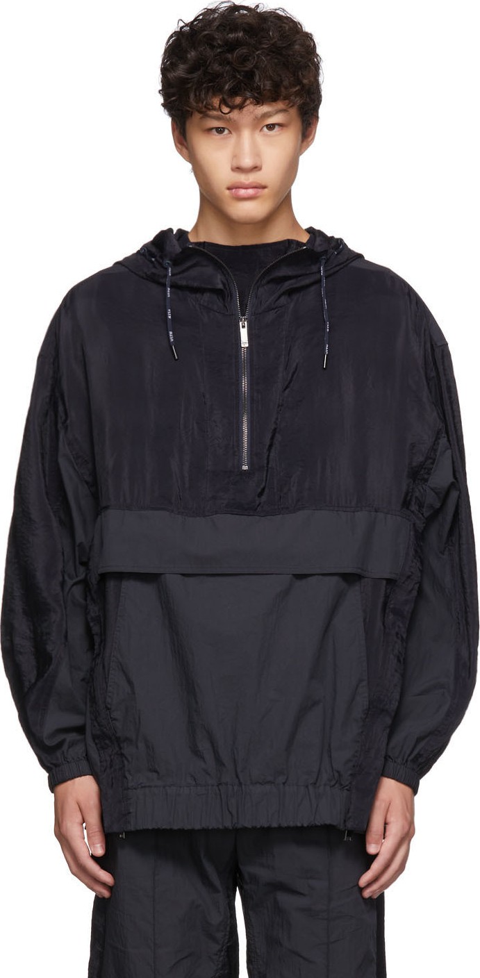 Valentino Navy VLTN Anorak Jacket
