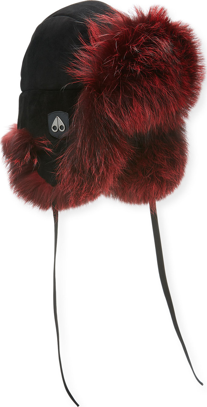 Moose Knuckles Casgrain Fox Fur Trapper Hat