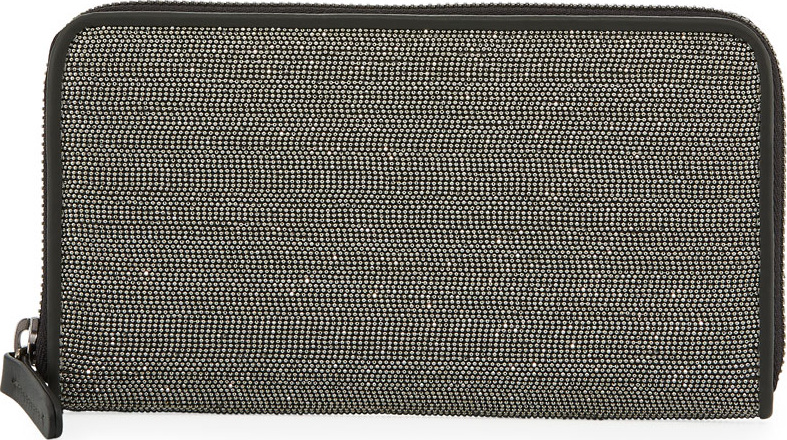 Brunello Cucinelli Full Monili Continental Wallet