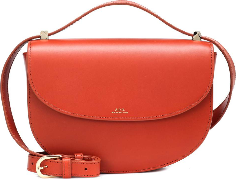 A.P.C. Genève leather shoulder bag