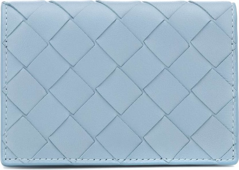 Bottega Veneta Intrecciato leather flap wallet