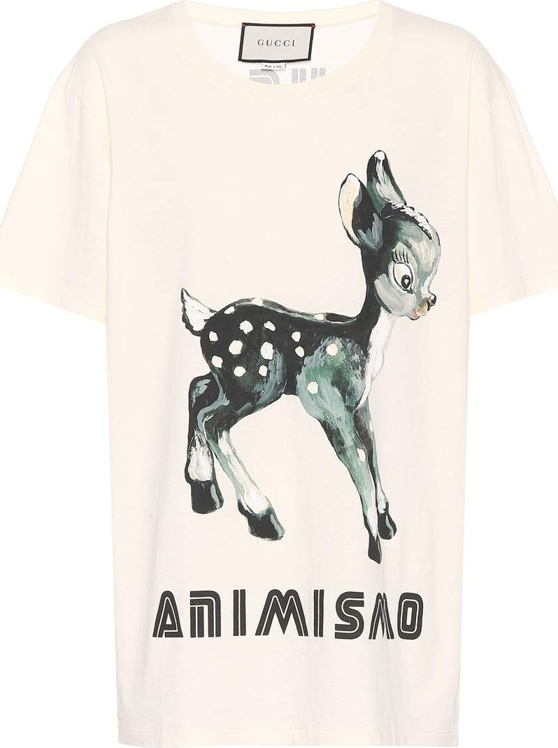 Gucci Printed cotton T-shirt