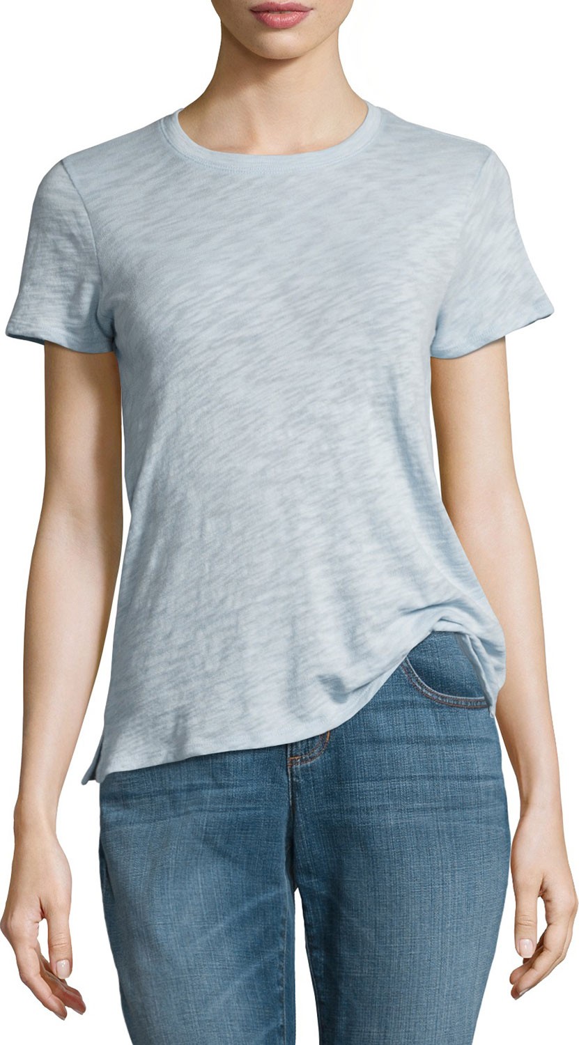 ATM Anthony Thomas Melillo Schoolboy Cotton Crewneck Tee