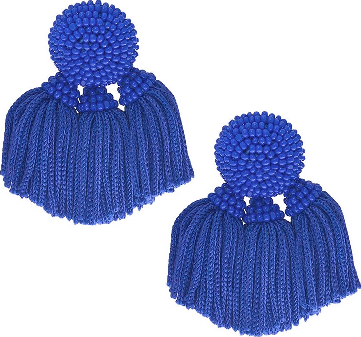 Sachin & Babi Mini Chacha Tassel Earrings