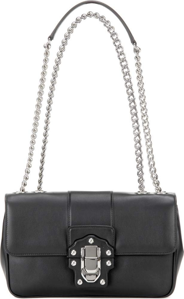 Dolce & Gabbana Lucia leather shoulder bag