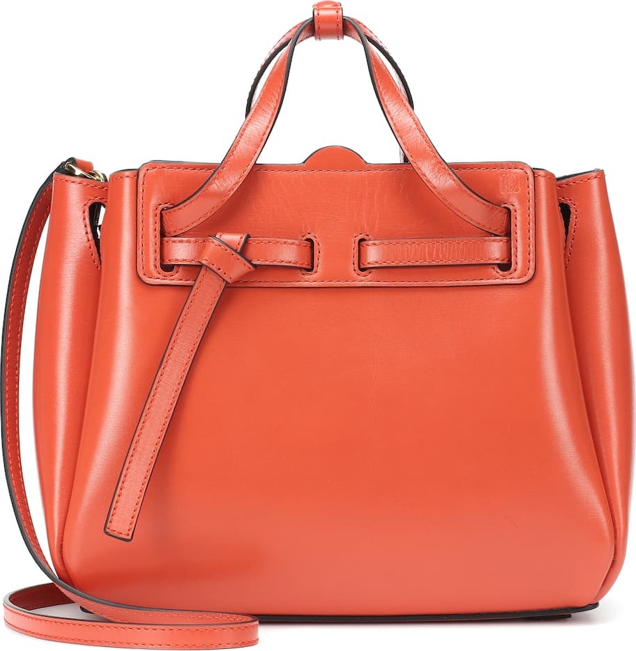 LOEWE Lazo Mini leather tote