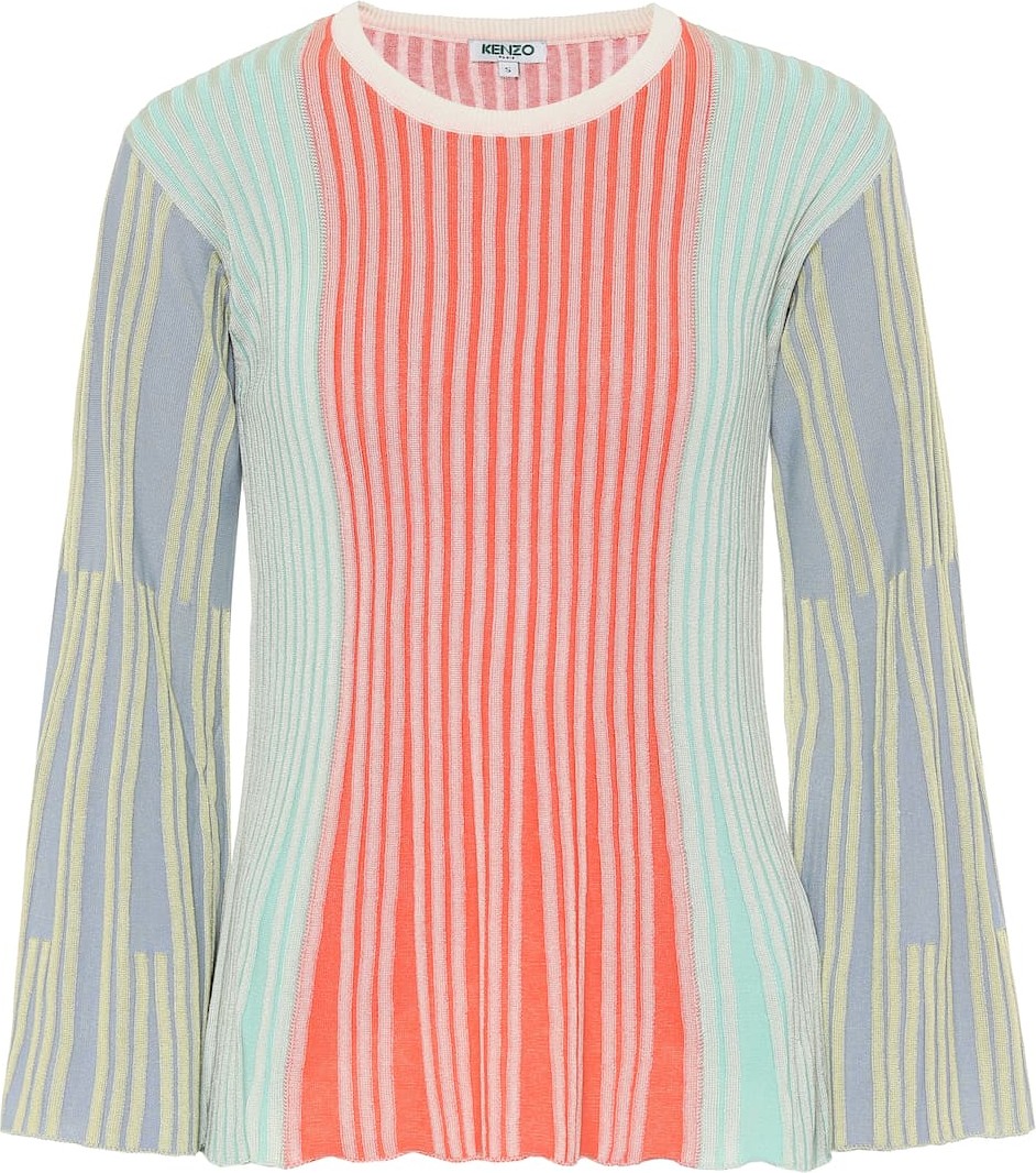 KENZO Ribbed-knit shirt