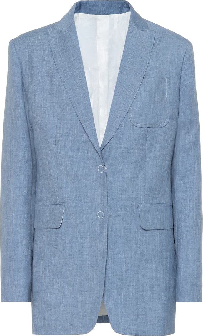 Joseph Hesston linen, wool and silk blazer