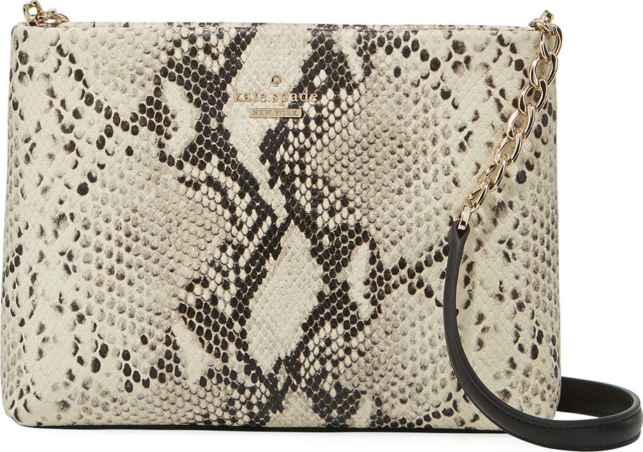 Kate Spade New York emerson caterina snake-print shoulder bag