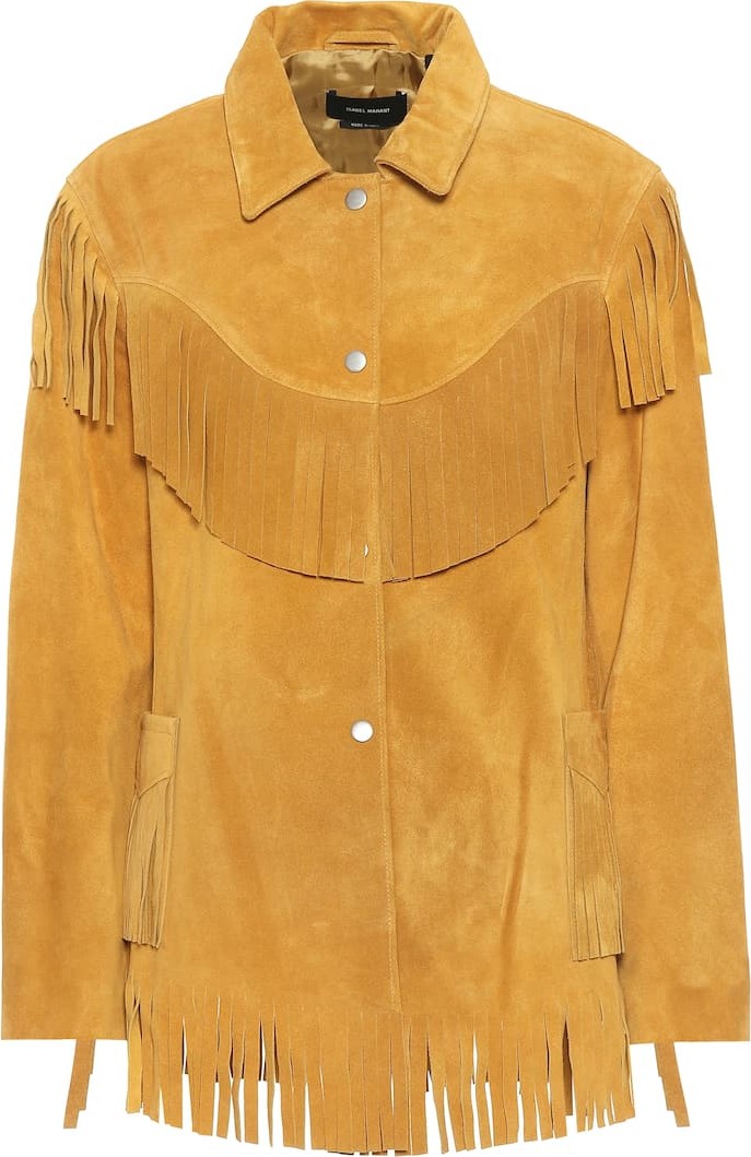 Isabel Marant Abel fringed suede jacket