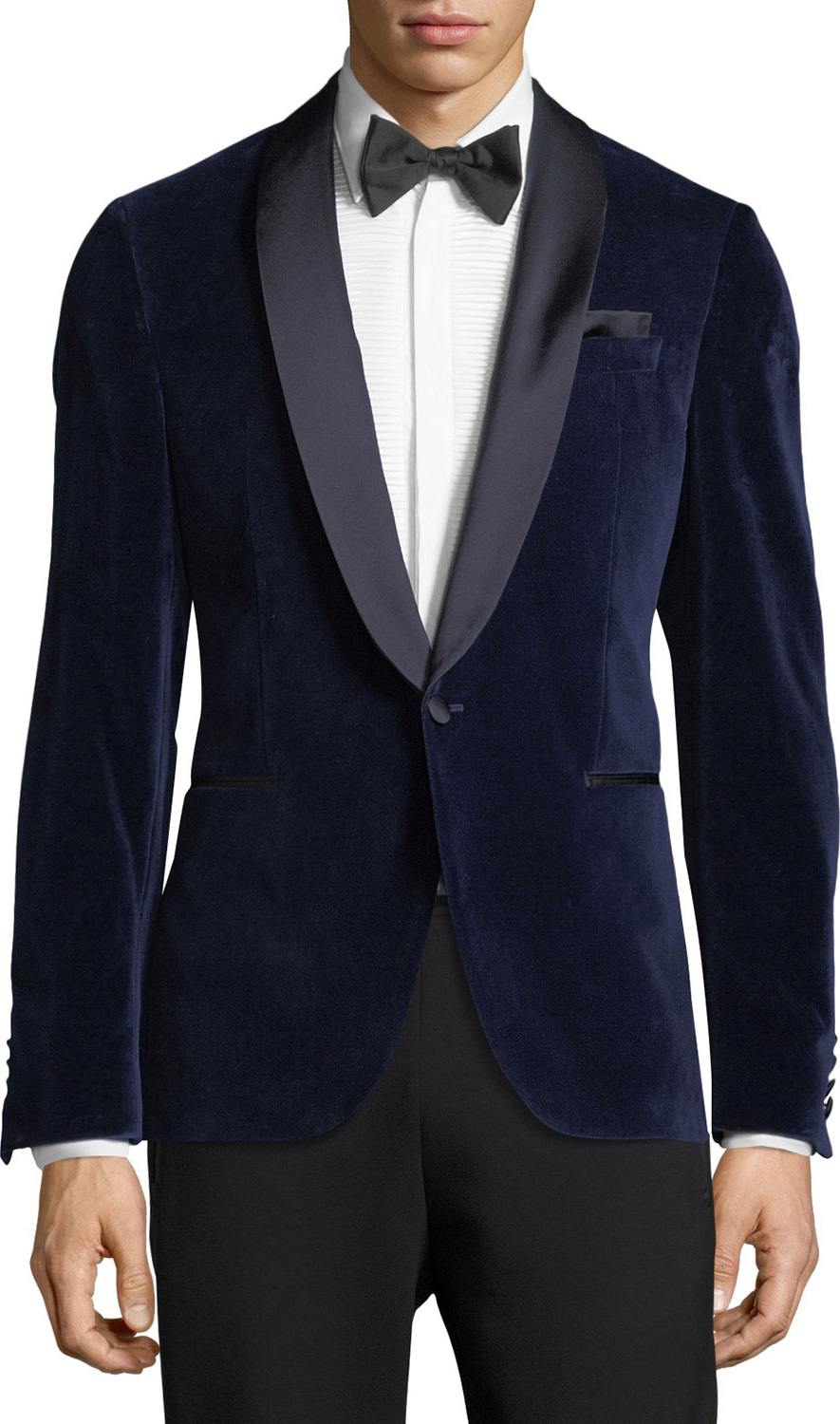 BOSS Hugo Boss Cotton Velvet Dinner Jacket